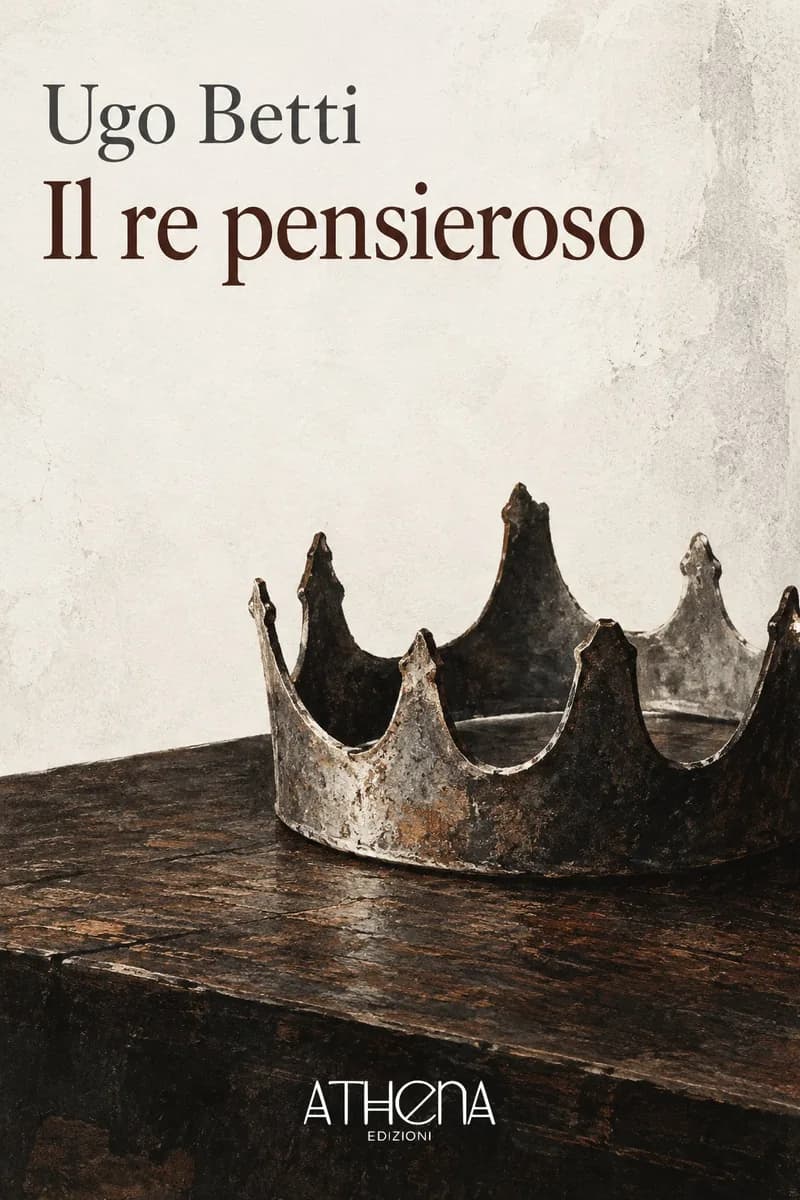 Il re pensieroso di Ugo Betti – copertina Edizioni Athena