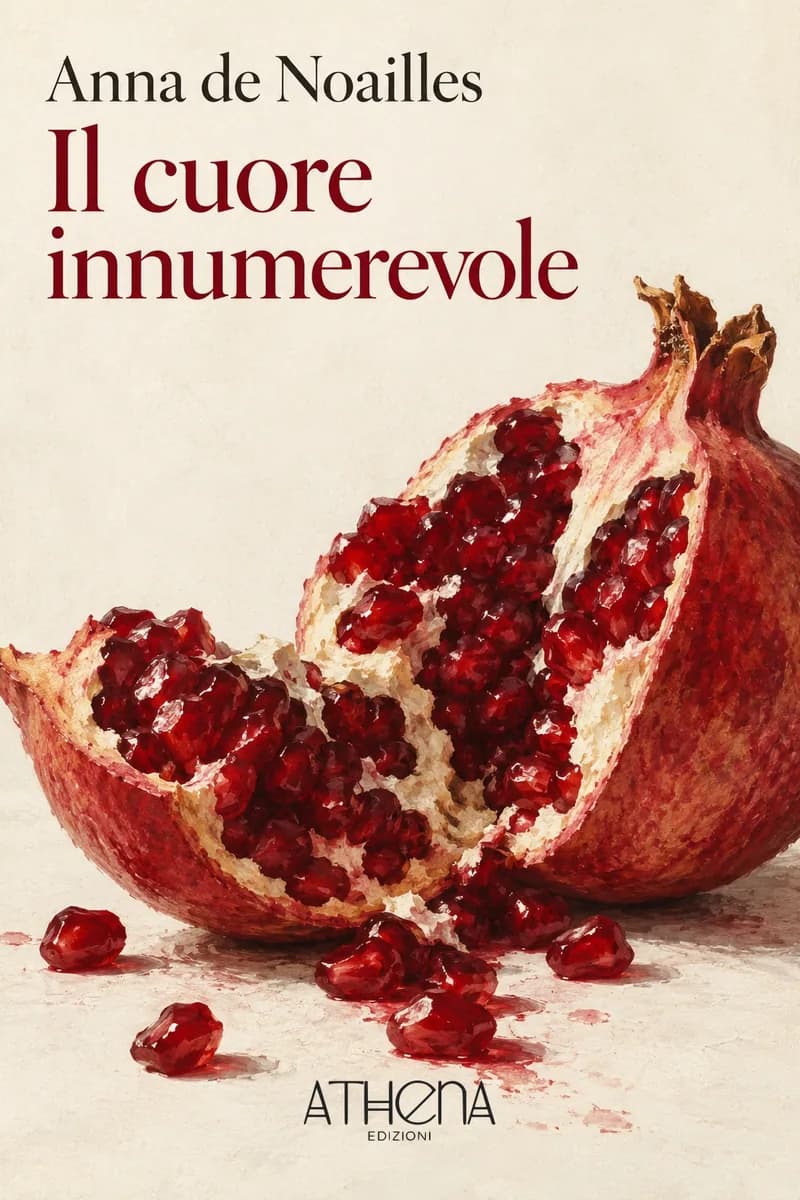 Il cuore innumerevole di Anna de Noailles – copertina Edizioni Athena