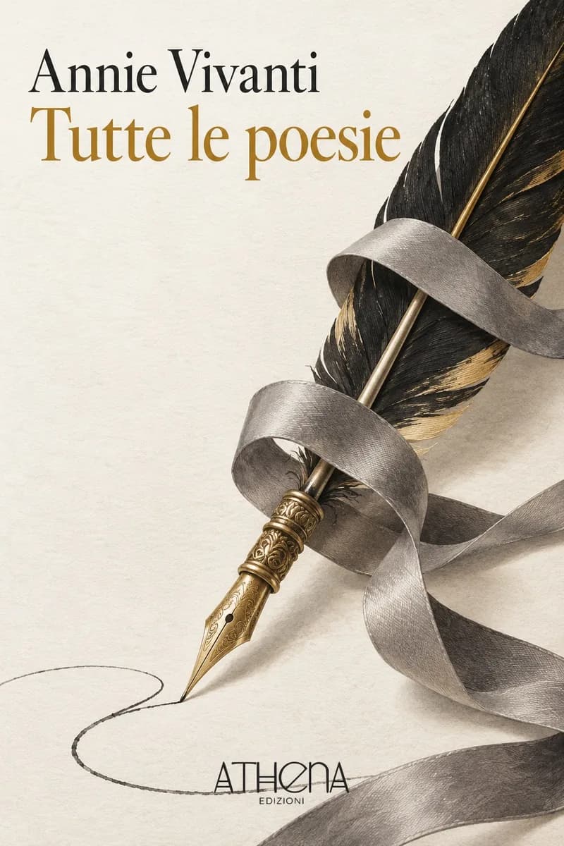 Tutte le poesie di Annie Vivanti – copertina Edizioni Athena