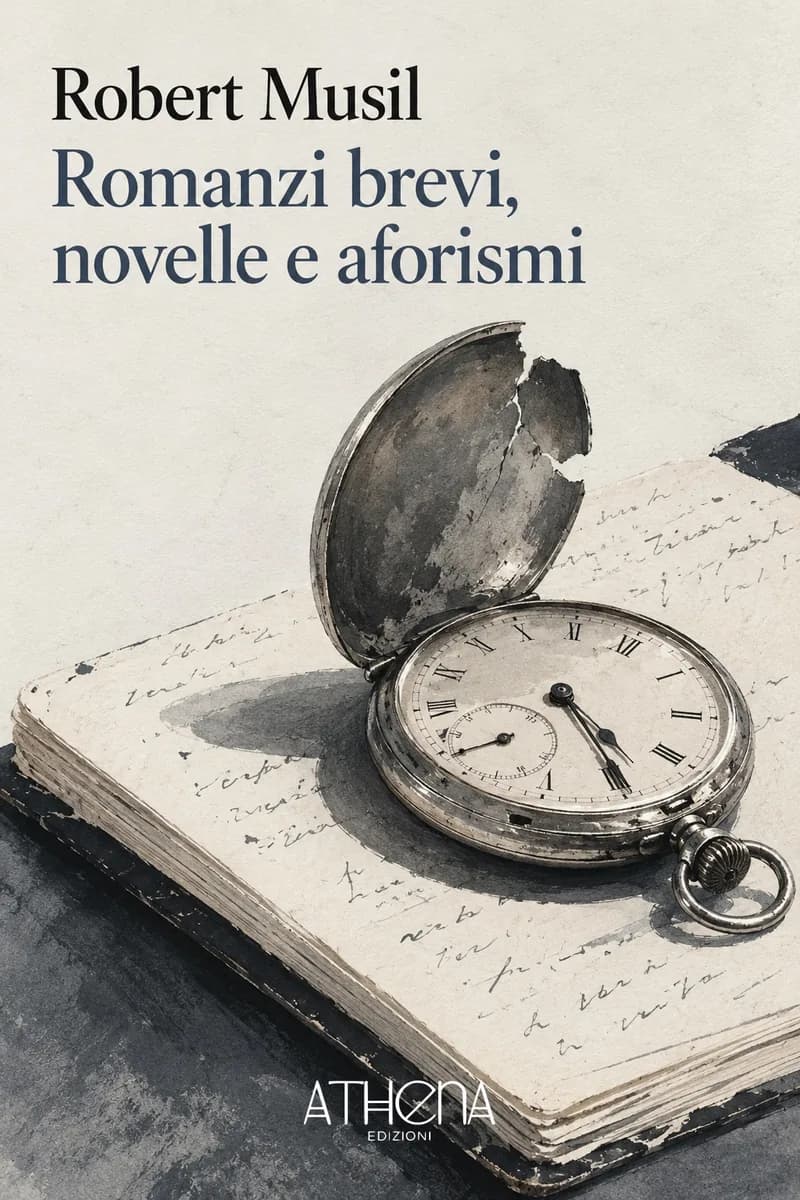 Romanzi brevi, novelle e aforismi di Robert Musil – copertina Edizioni Athena