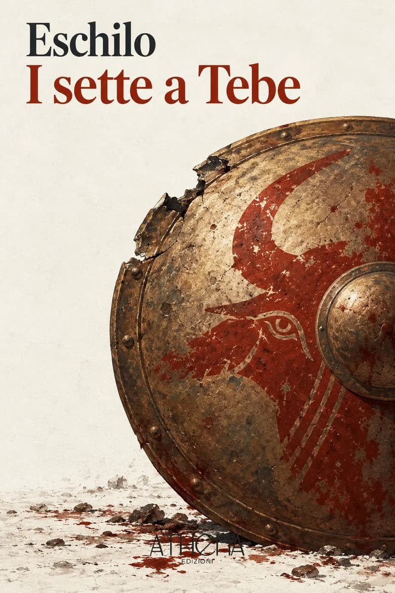 I sette a Tebe di Eschilo – copertina Edizioni Athena