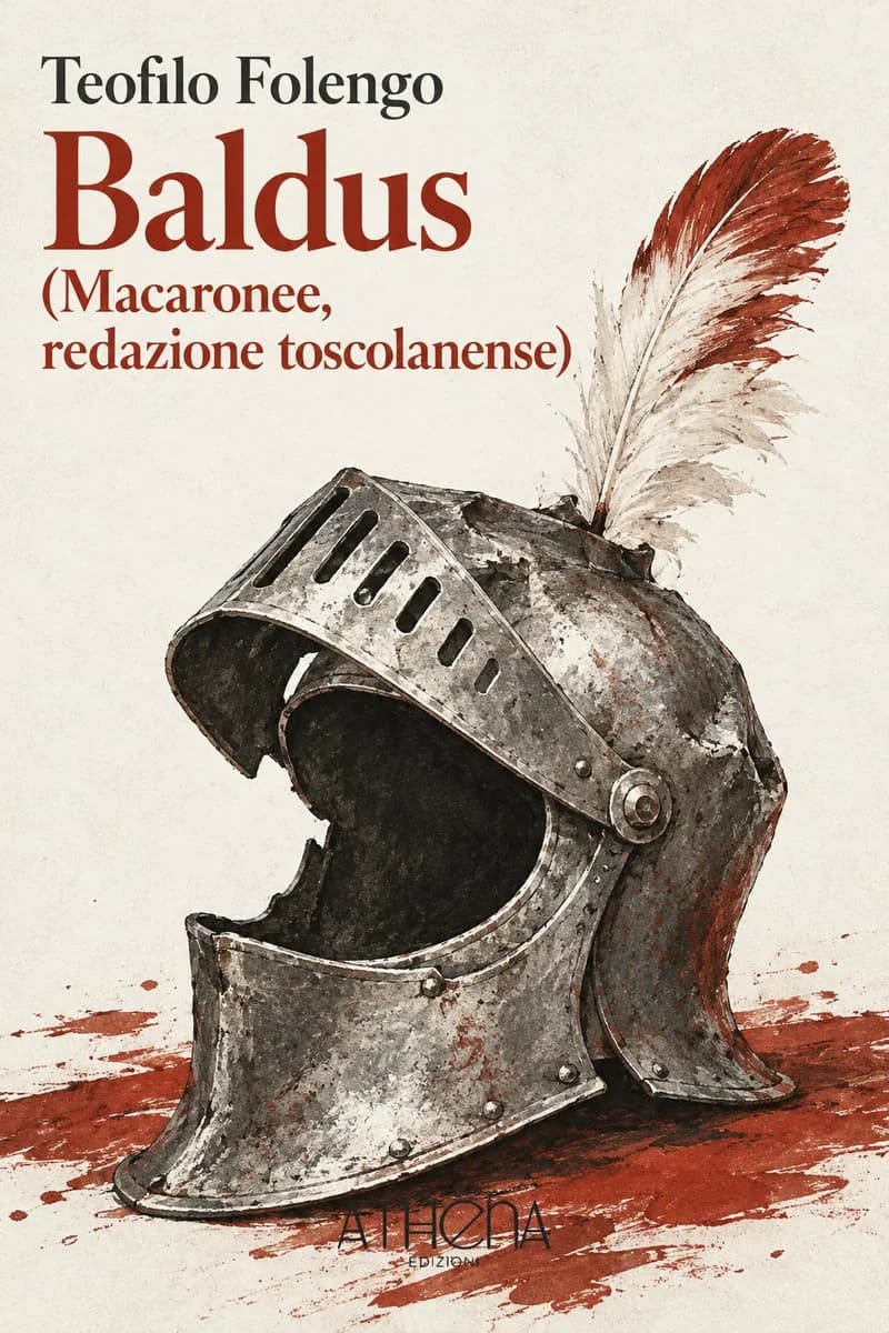 Baldus (Macaronee, redazione toscolanense) di Teofilo Folengo – copertina Edizioni Athena