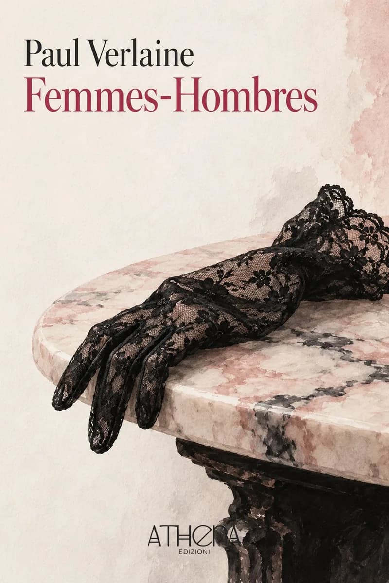 Femmes-Hombres di Paul Verlaine – copertina Edizioni Athena
