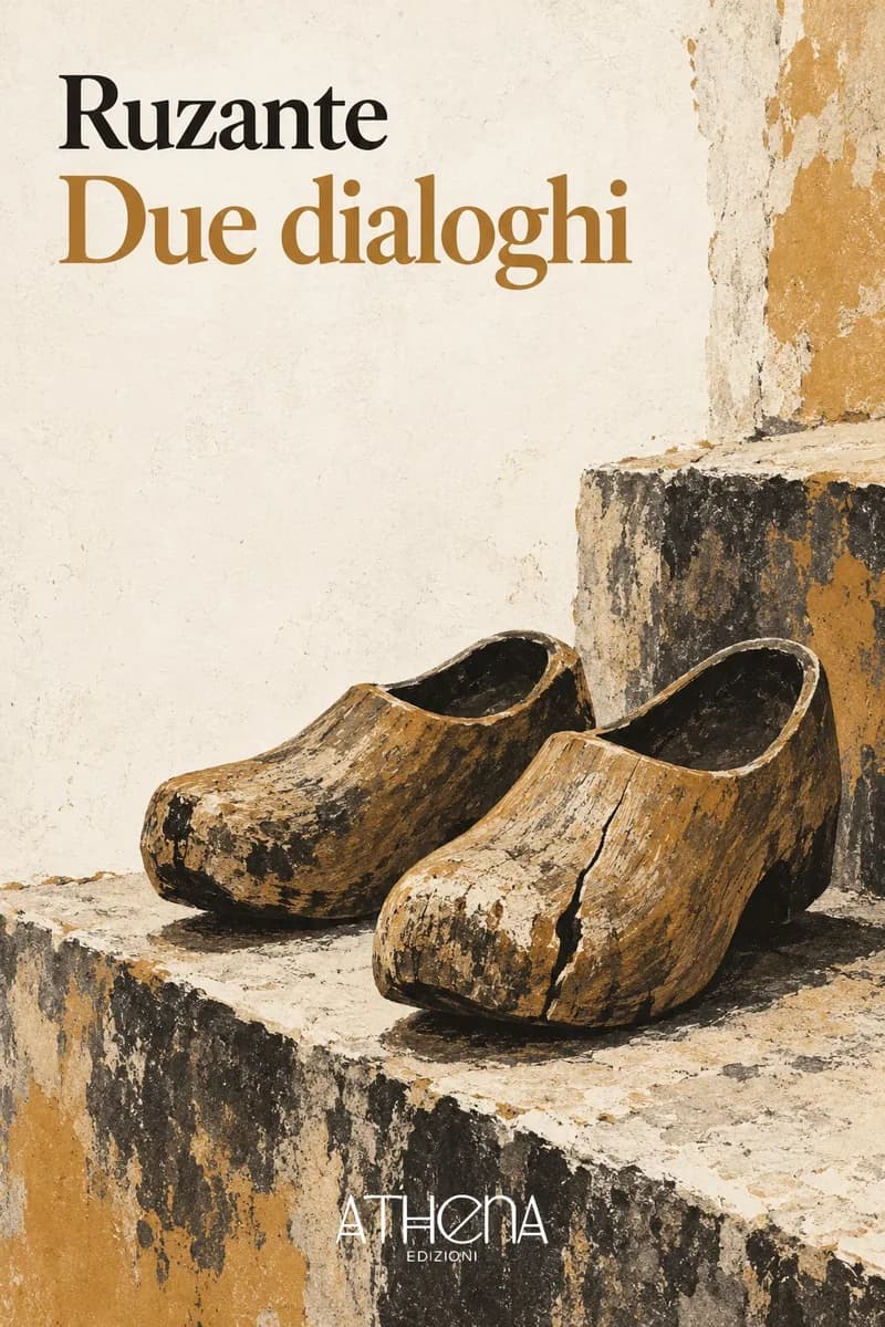 Due dialoghi di Ruzante – copertina Edizioni Athena