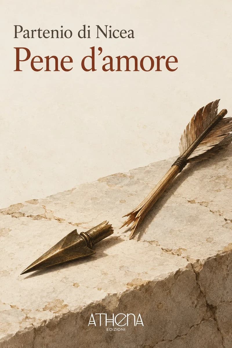 Pene d'amore di Partenio di Nicea – copertina Edizioni Athena