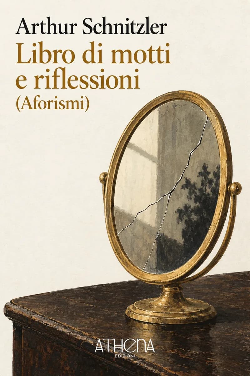 Libro di motti e riflessioni (Aforismi) di Arthur Schnitzler – copertina Edizioni Athena