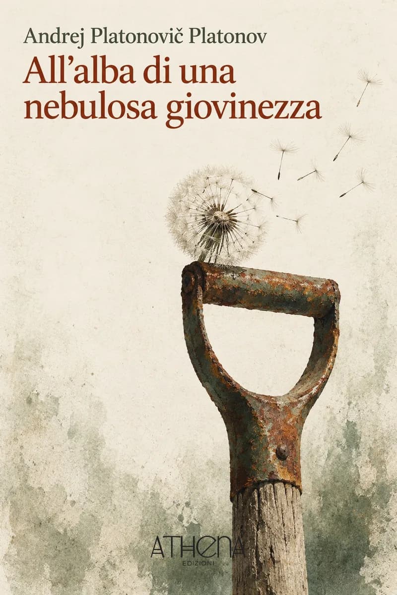 All'alba di una nebulosa giovinezza di Andrej Platonovič Platonov – copertina Edizioni Athena