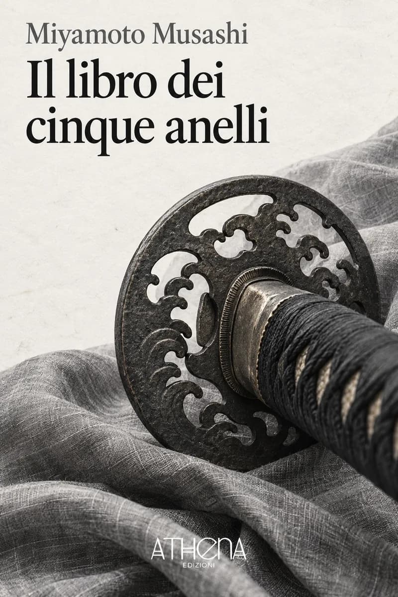 Il libro dei cinque anelli di Miyamoto Musashi – copertina Edizioni Athena