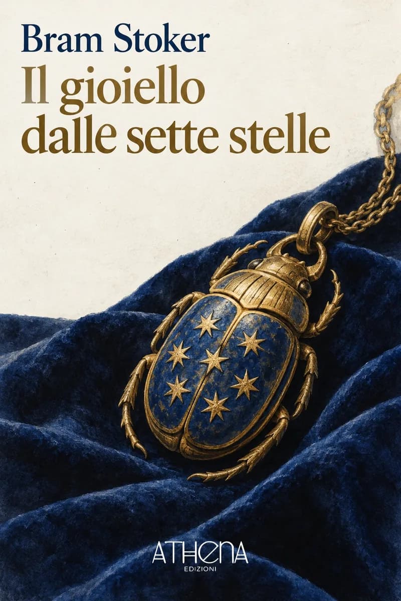 Il gioiello dalle sette stelle di Bram Stoker – copertina Edizioni Athena