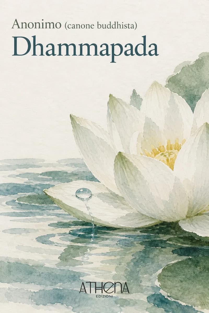 Dhammapada di Anonimo (canone buddhista) – copertina Edizioni Athena
