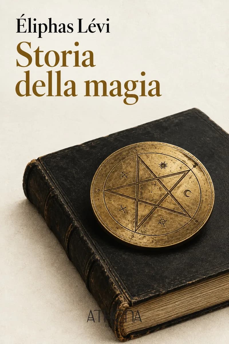 Storia della magia di Éliphas Lévi – copertina Edizioni Athena