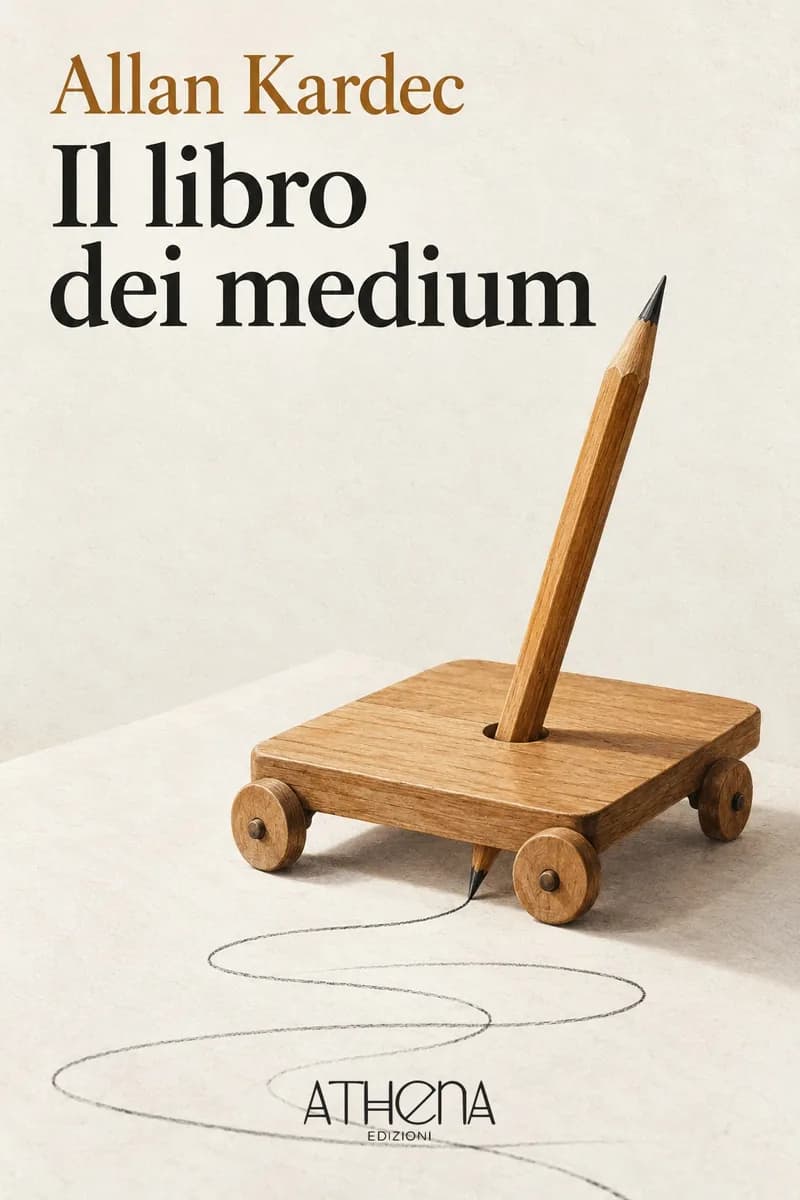 Il libro dei medium di Allan Kardec – copertina Edizioni Athena