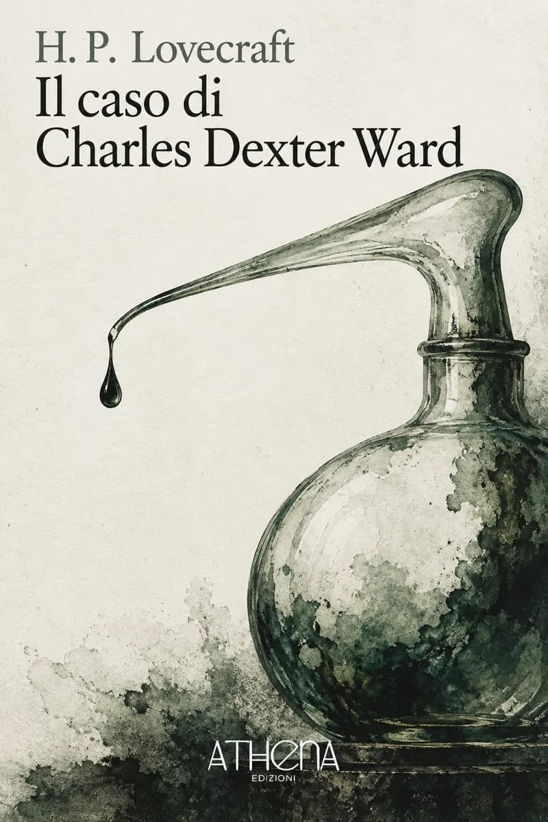 Il caso di Charles Dexter Ward di H. P. Lovecraft – copertina Edizioni Athena