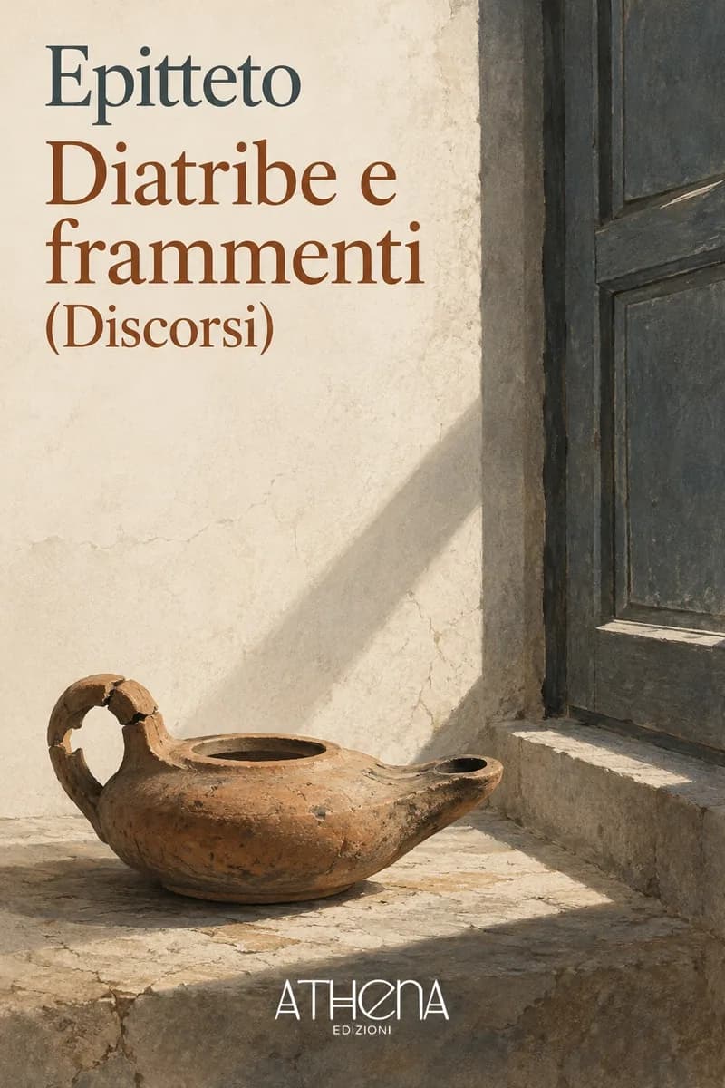 Diatribe e frammenti (Discorsi) di Epitteto – copertina Edizioni Athena