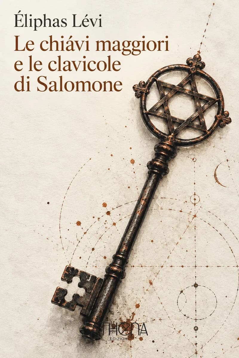 Le chiavi maggiori e le clavicole di Salomone di Éliphas Lévi – copertina Edizioni Athena