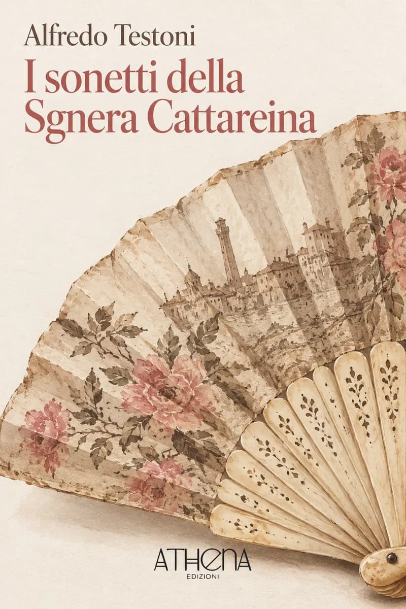 I sonetti della Sgnera Cattareina di Alfredo Testoni – copertina Edizioni Athena