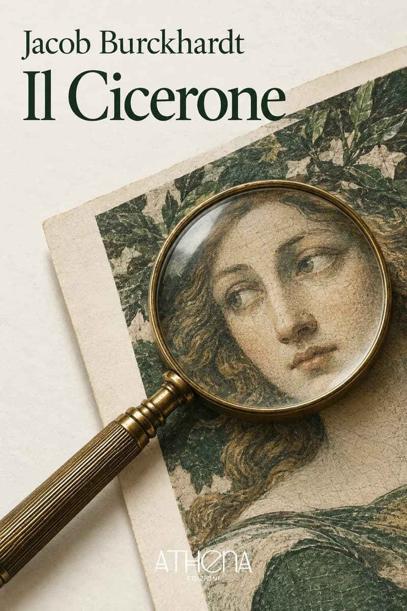 Il Cicerone di Jacob Burckhardt – copertina Edizioni Athena