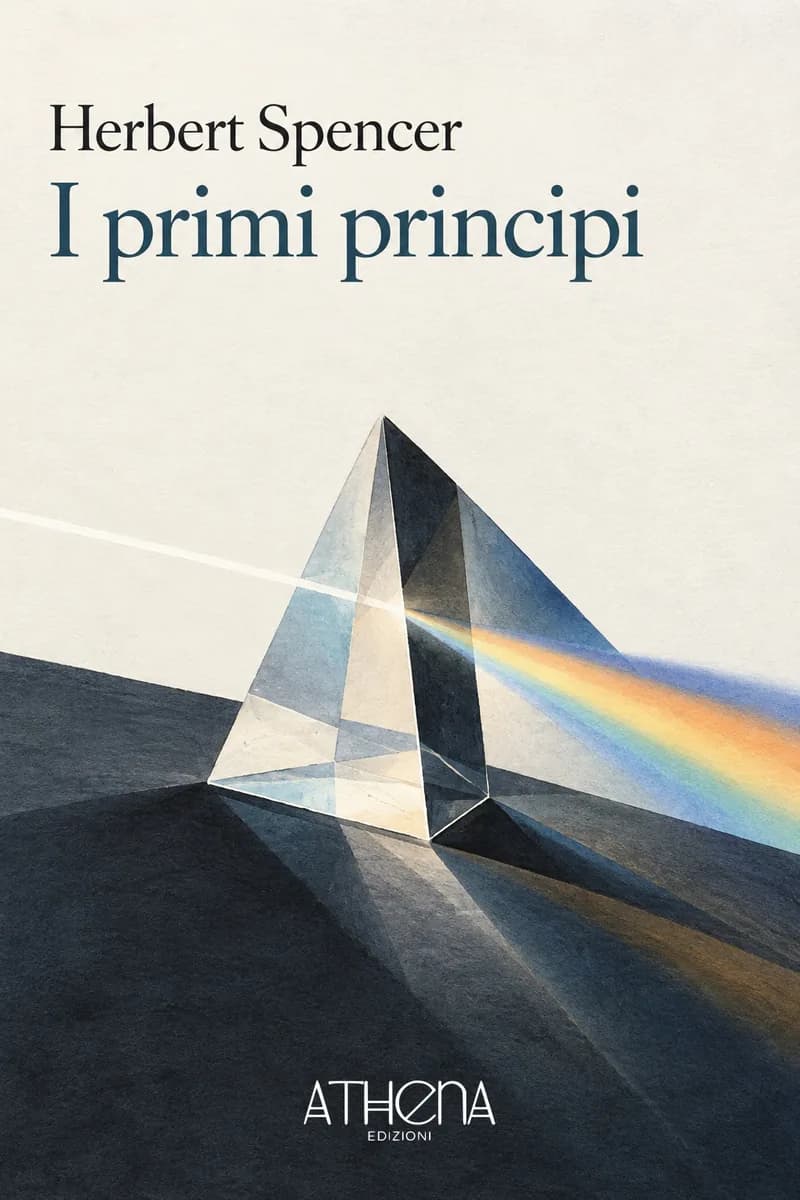 I primi principi di Herbert Spencer – copertina Edizioni Athena