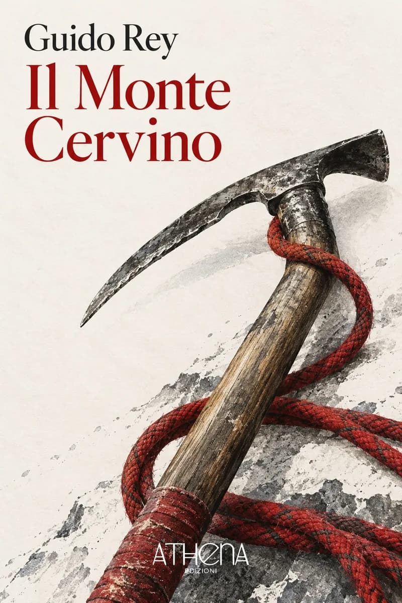 Il Monte Cervino di Guido Rey – copertina Edizioni Athena