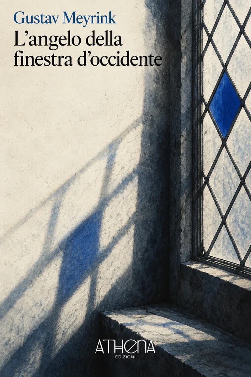 L'angelo della finestra d'occidente di Gustav Meyrink – copertina Edizioni Athena
