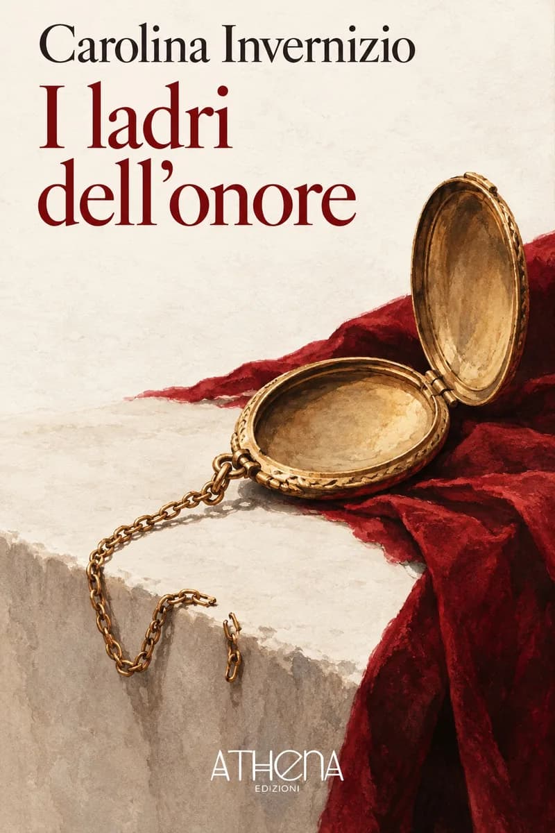 I ladri dell'onore di Carolina Invernizio – copertina Edizioni Athena