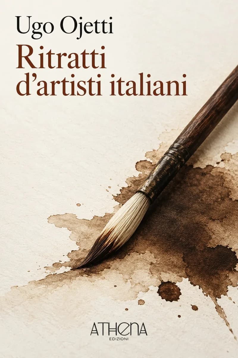 Ritratti d'artisti italiani di Ugo Ojetti – copertina Edizioni Athena