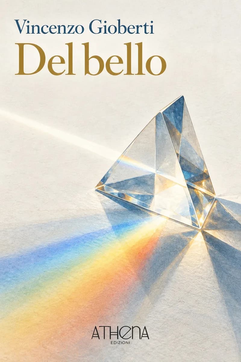 Del bello di Vincenzo Gioberti – copertina Edizioni Athena