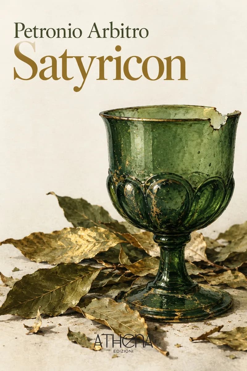 Satyricon di Petronio Arbitro – copertina Edizioni Athena