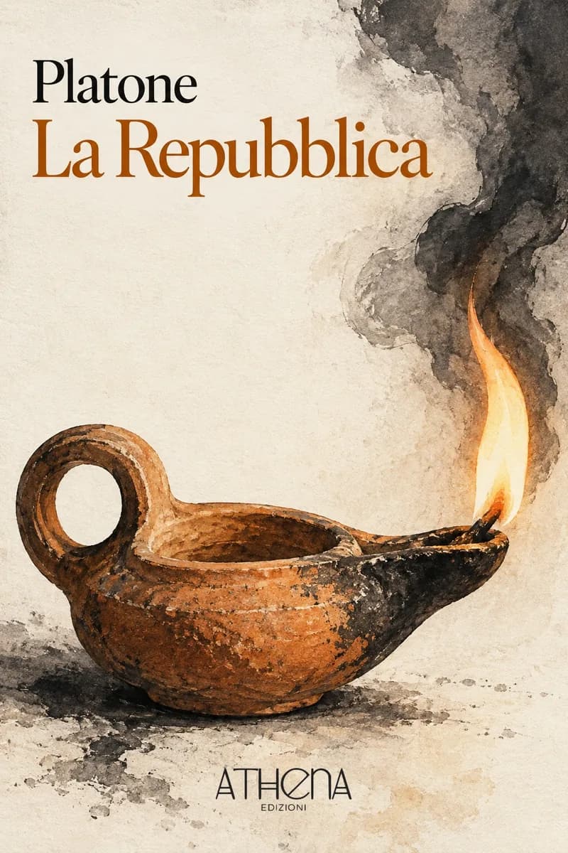 La Repubblica di Platone – copertina Edizioni Athena