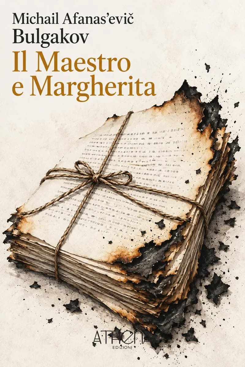 Il Maestro e Margherita di Michail Afanas'evič Bulgakov – copertina Edizioni Athena