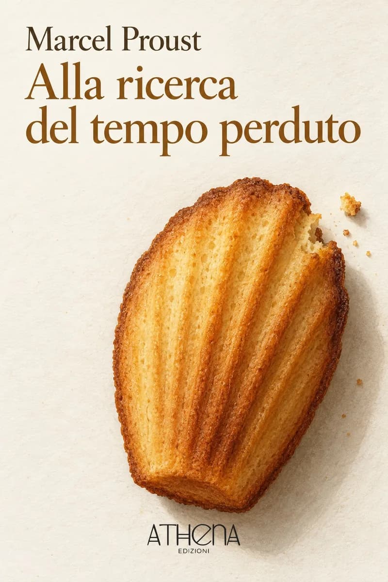 Alla ricerca del tempo perduto di Marcel Proust – copertina Edizioni Athena
