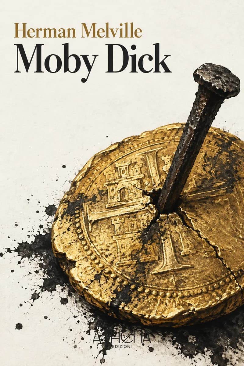 Moby Dick di Herman Melville – copertina Edizioni Athena