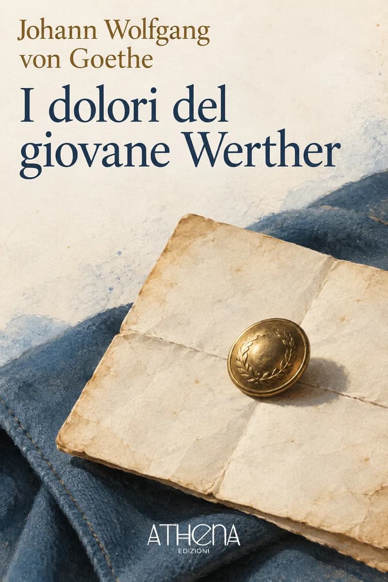 I dolori del giovane Werther di Johann Wolfgang von Goethe – copertina Edizioni Athena