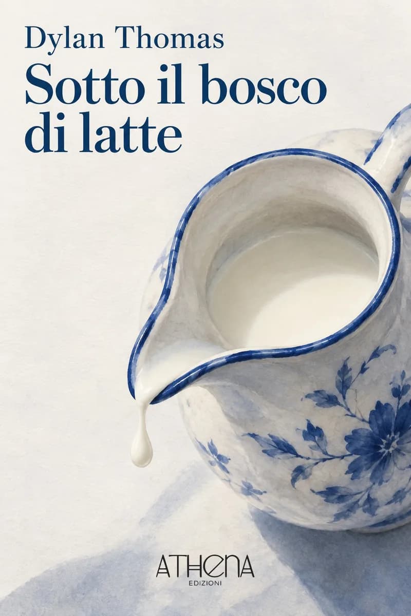 Sotto il bosco di latte di Dylan Thomas – copertina Edizioni Athena