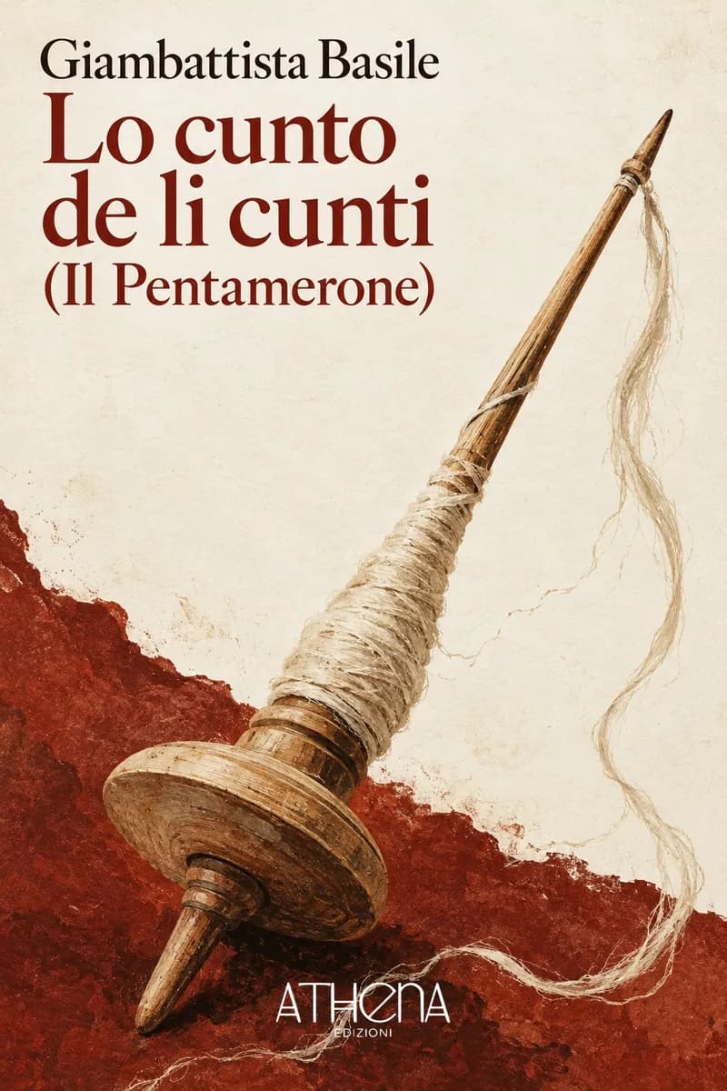 Lo cunto de li cunti (Il Pentamerone) di Giambattista Basile – copertina Edizioni Athena