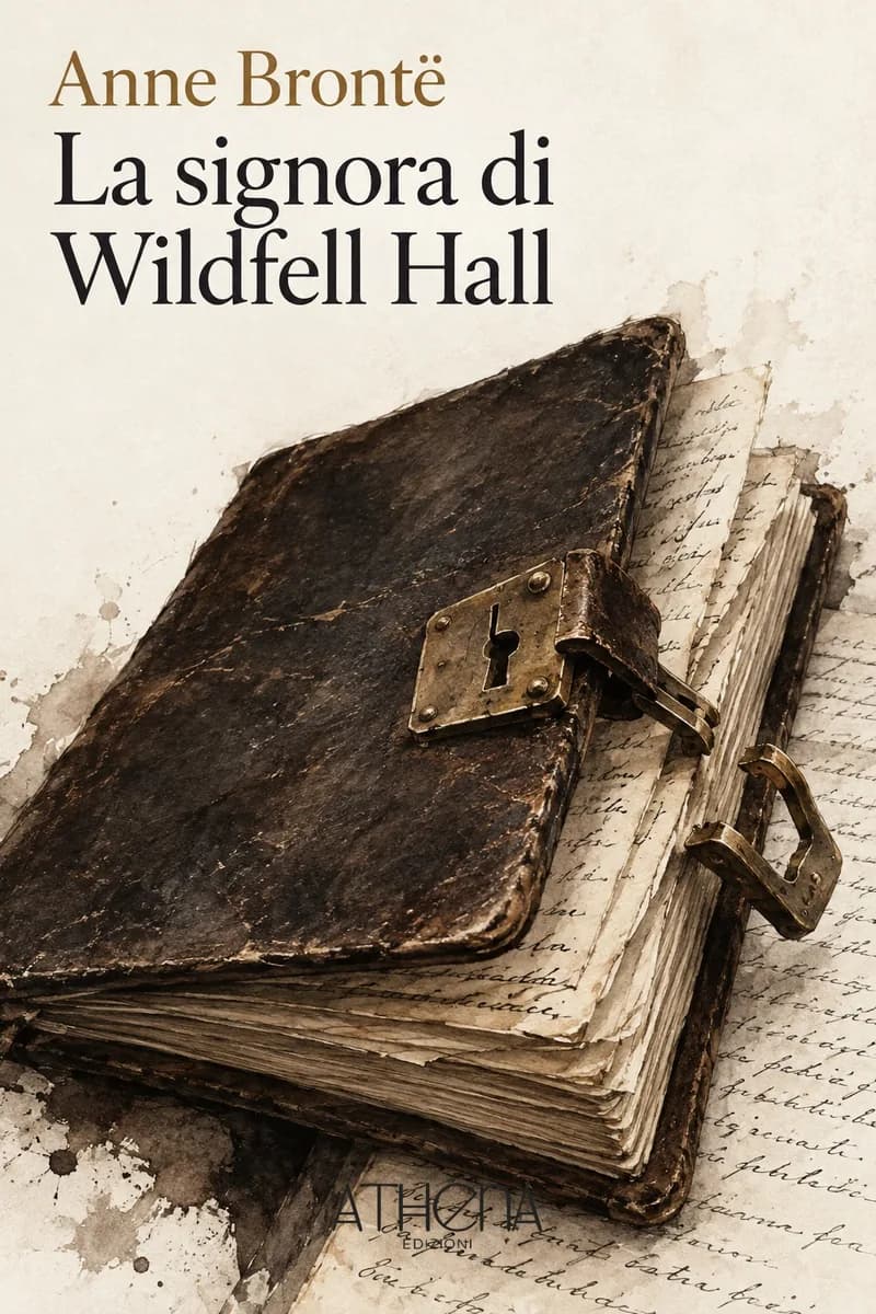 La signora di Wildfell Hall di Anne Brontë – copertina Edizioni Athena