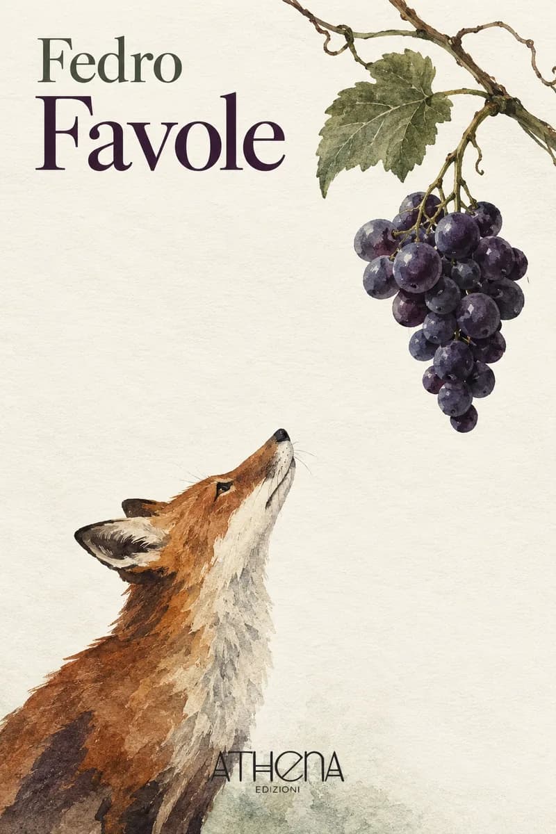 Favole di Fedro – copertina Edizioni Athena