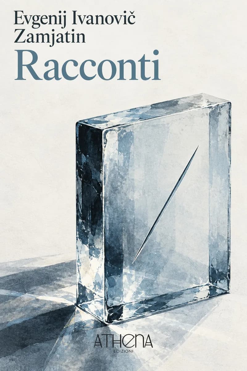 Racconti di Evgenij Ivanovič Zamjatin – copertina Edizioni Athena