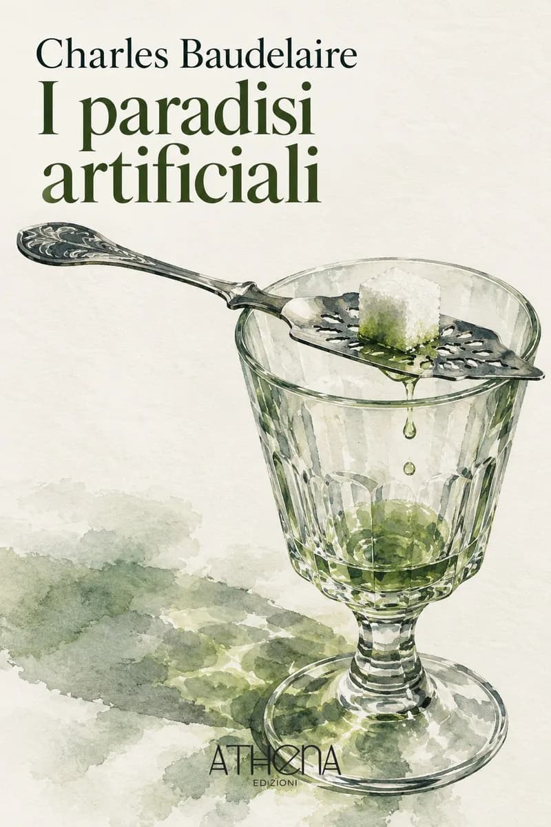 I paradisi artificiali di Charles Baudelaire – copertina Edizioni Athena