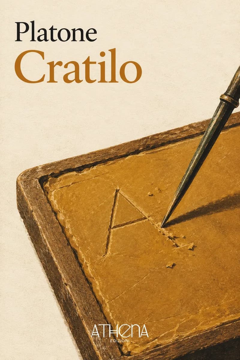 Cratilo di Platone – copertina Edizioni Athena