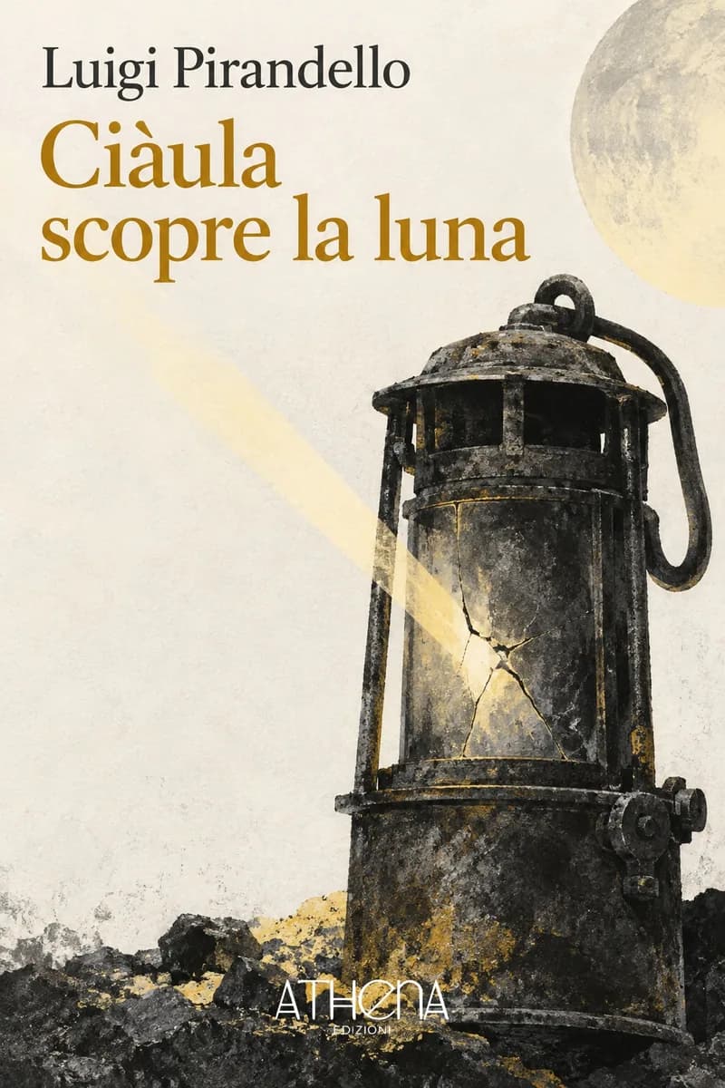 Ciàula scopre la luna di Luigi Pirandello – copertina Edizioni Athena