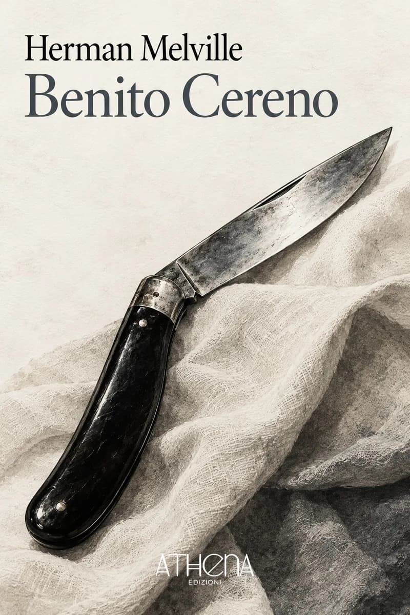 Benito Cereno di Herman Melville – copertina Edizioni Athena