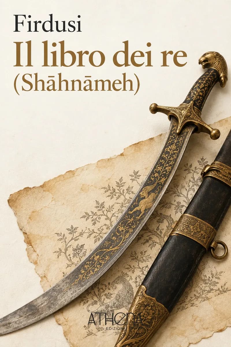 Il libro dei re (Shāhnāmeh) di Firdusi – copertina Edizioni Athena