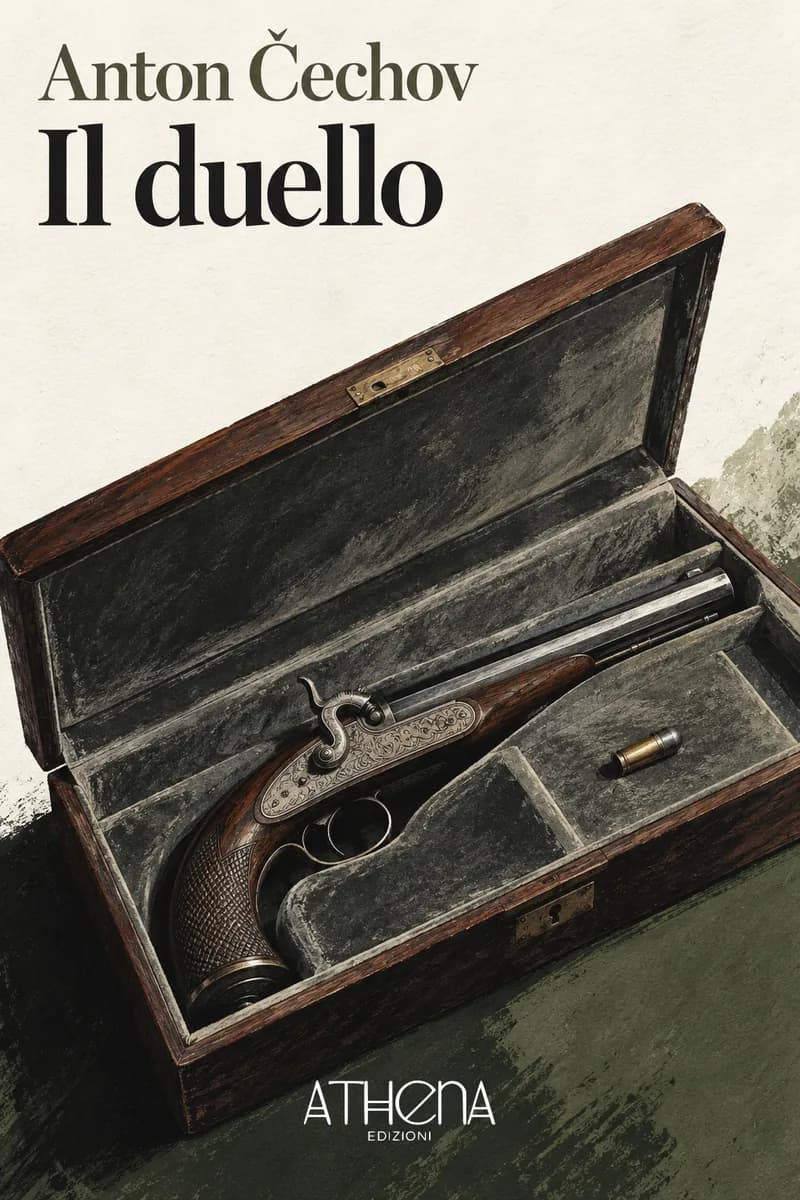 Il duello di Anton Čechov – copertina Edizioni Athena