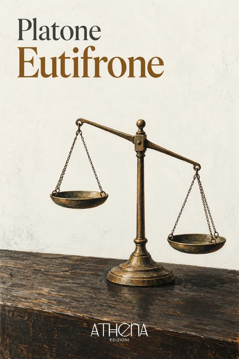 Eutifrone di Platone – copertina Edizioni Athena