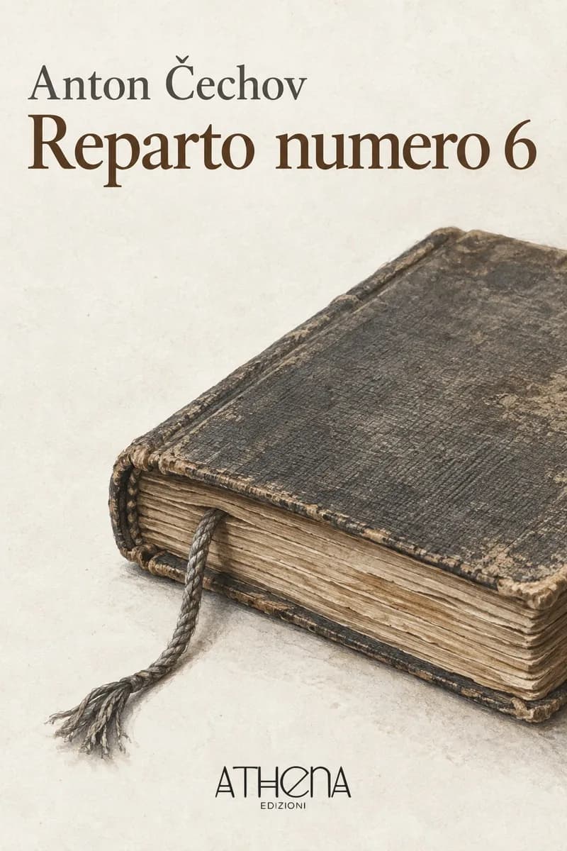 Reparto numero 6 di Anton Čechov – copertina Edizioni Athena