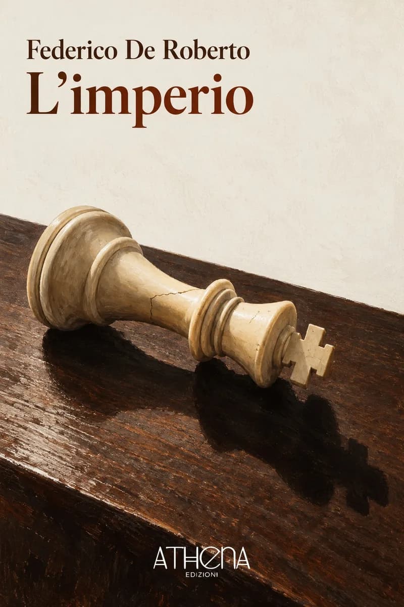 L'imperio di Federico De Roberto – copertina Edizioni Athena