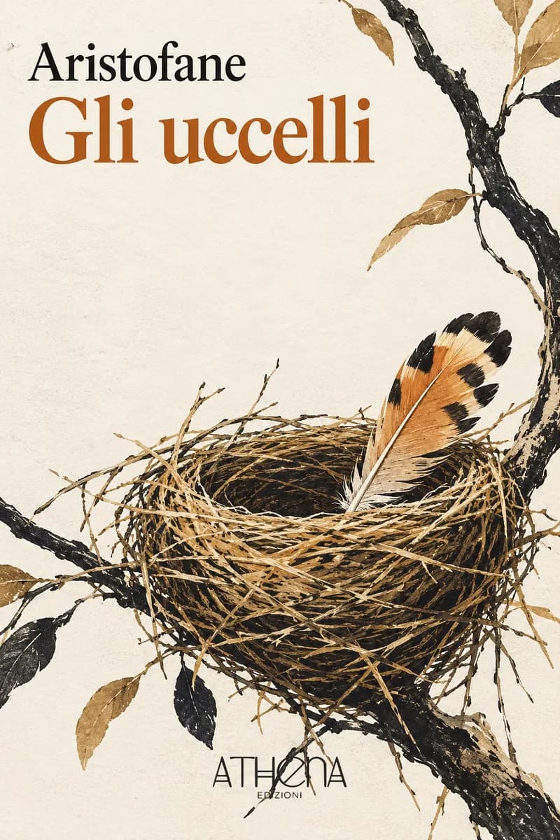 Gli uccelli di Aristofane – copertina Edizioni Athena
