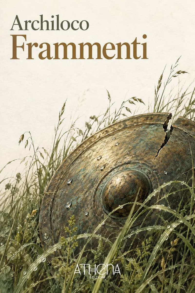 Frammenti di Archiloco – copertina Edizioni Athena