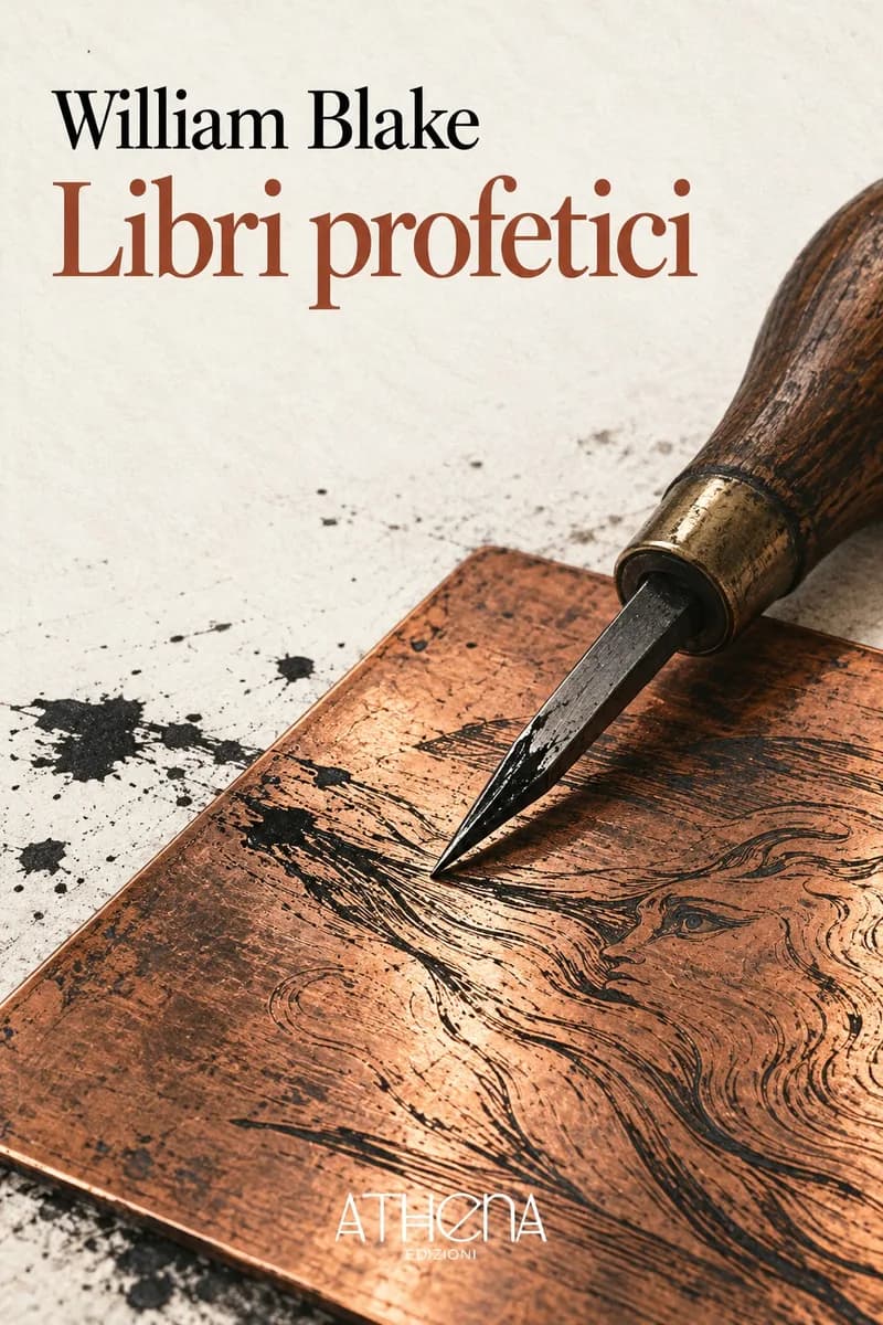 Libri profetici di William Blake – copertina Edizioni Athena